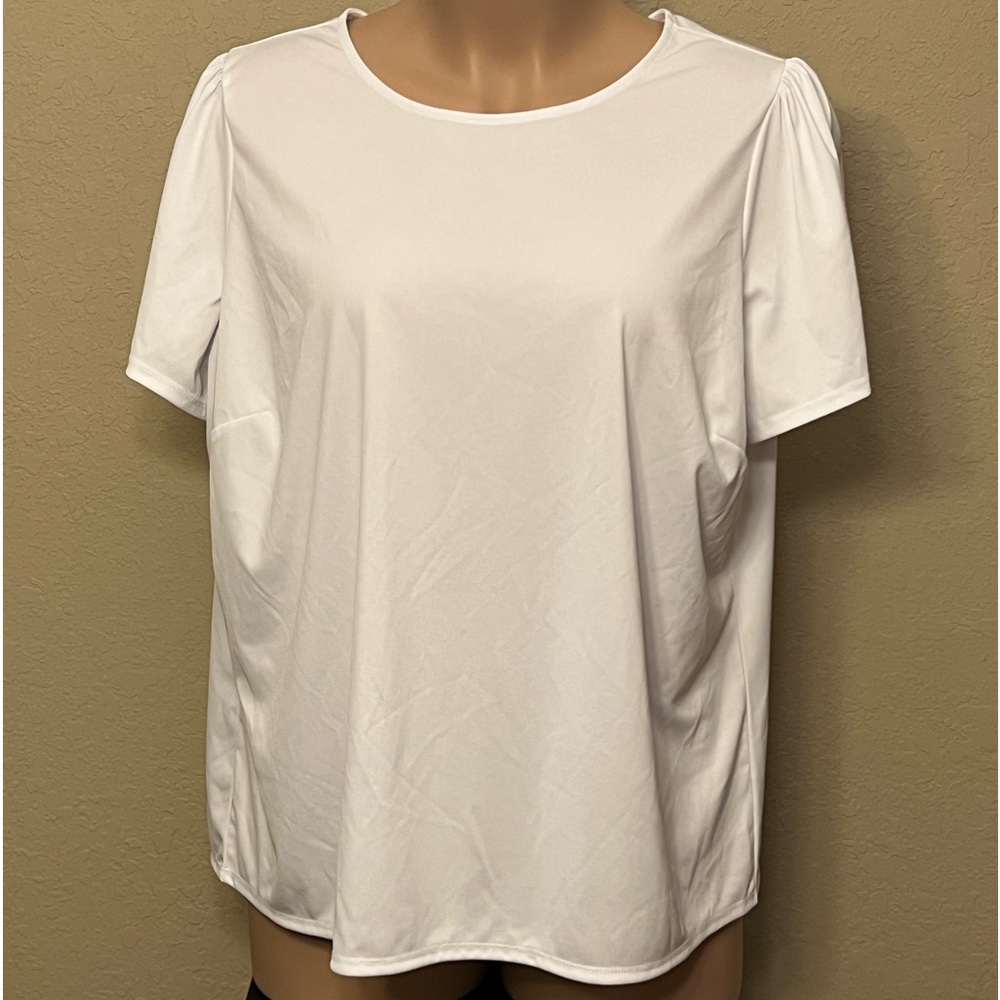 White dress blouse